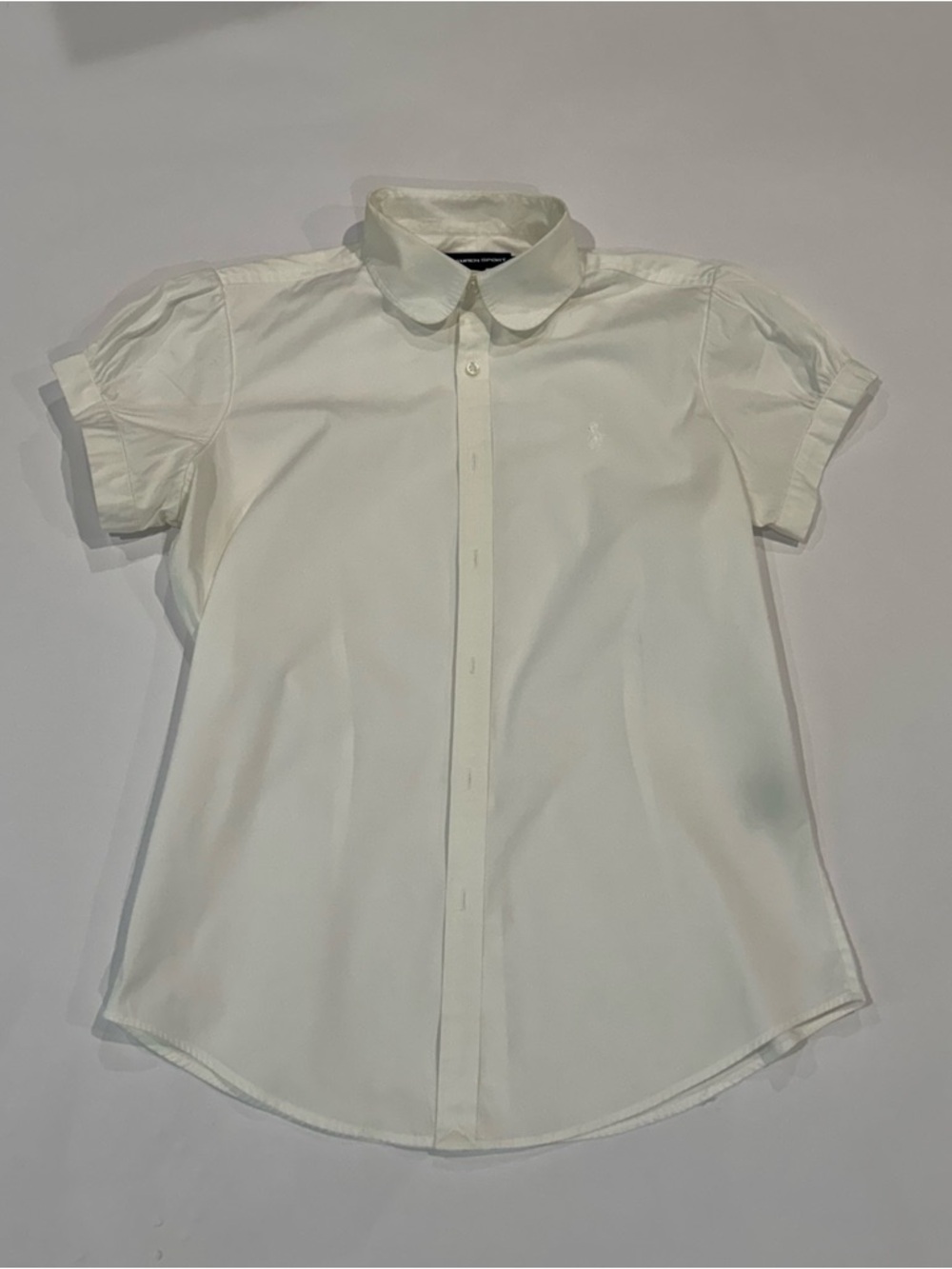 Ralph Lauren Sport White Button-Up Shirt.